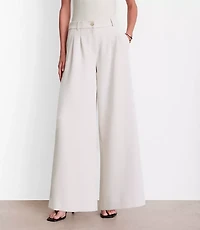 LOFT Versa Crepe Drape Palazzo Pant