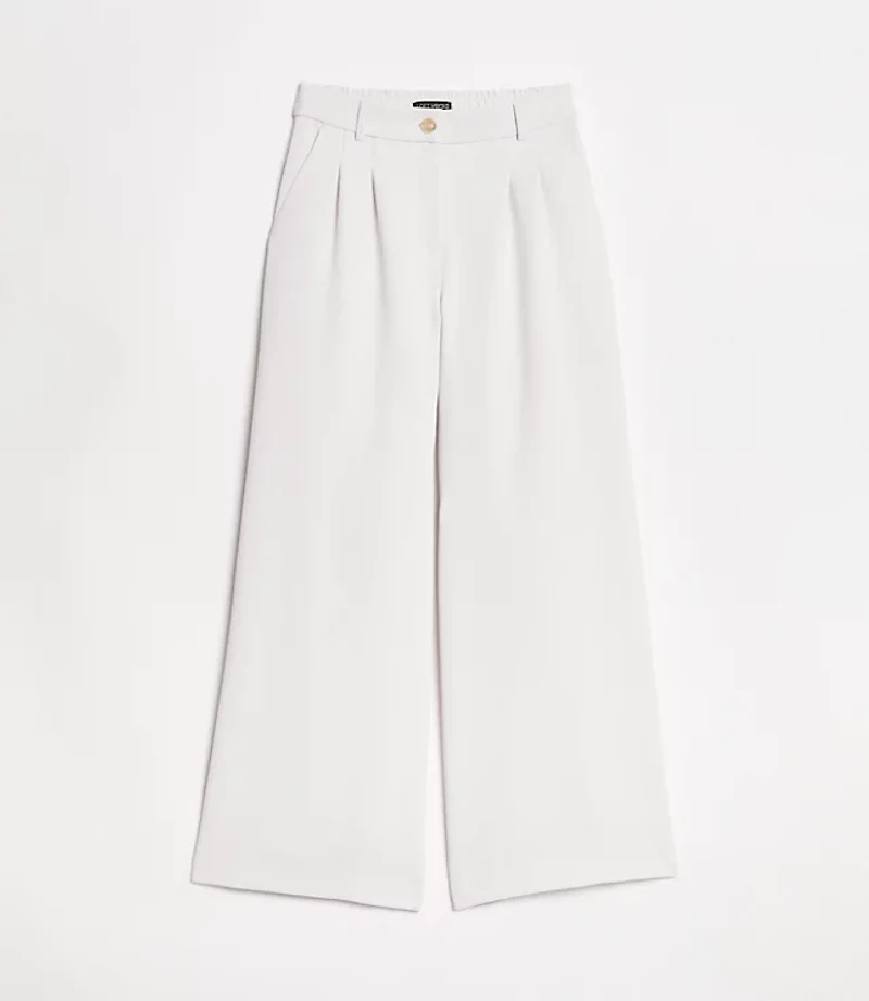 LOFT Versa Crepe Drape Palazzo Pant