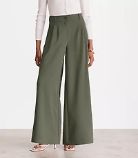 LOFT Versa Crepe Drape Palazzo Pant