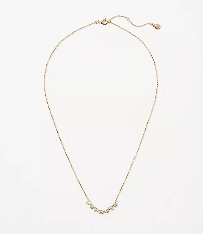 Demi Fine Sparkle Dot Necklace