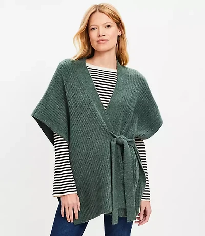 Ribbed Side Tie Wrap