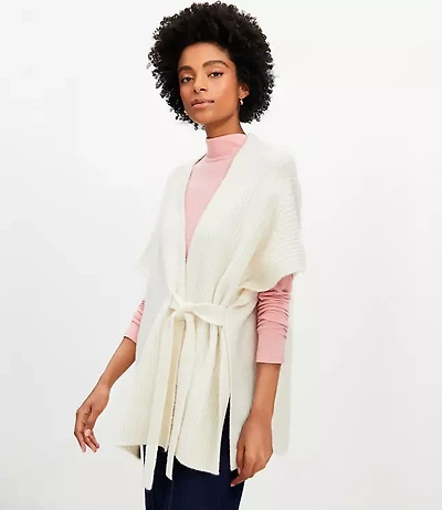 Ribbed Side Tie Wrap