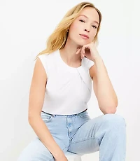 Asymmetrical Neck Tee