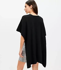 Tie Knit Wrap