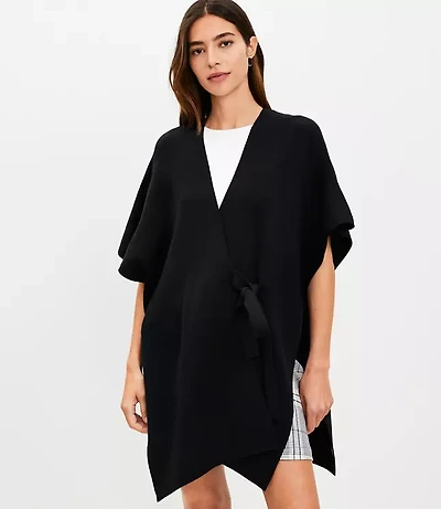 Tie Knit Wrap