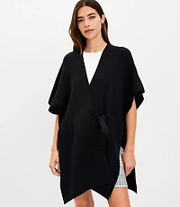 Tie Knit Wrap