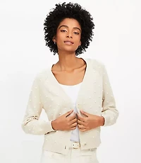 Bobble V-Neck Cardigan