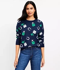 Clover Horseshoe Sweater