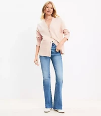 Fresh Cut High Rise Slim Flare Jeans in Classic Mid Wash