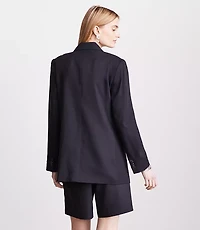 LOFT Versa Pure Spun Double Breasted Blazer