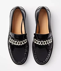 Sparkle Patent Penny Loafers
