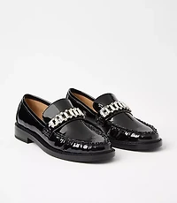Sparkle Patent Penny Loafers