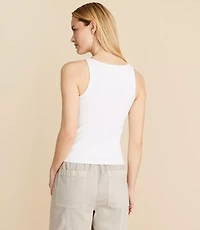 Lou & Grey Softened Ribbed Tank Top