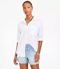 Swirl Everyday Oversized Pocket Shirt
