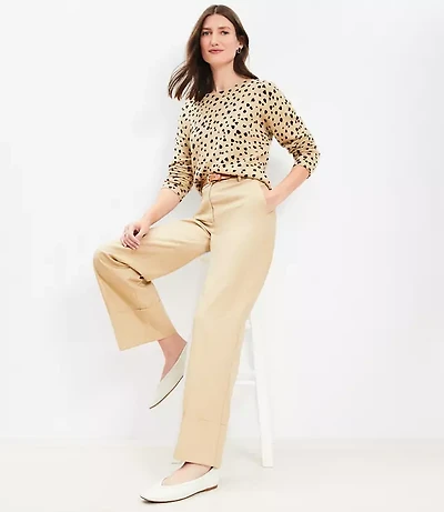 Cheetah Print Relaxed Sweater