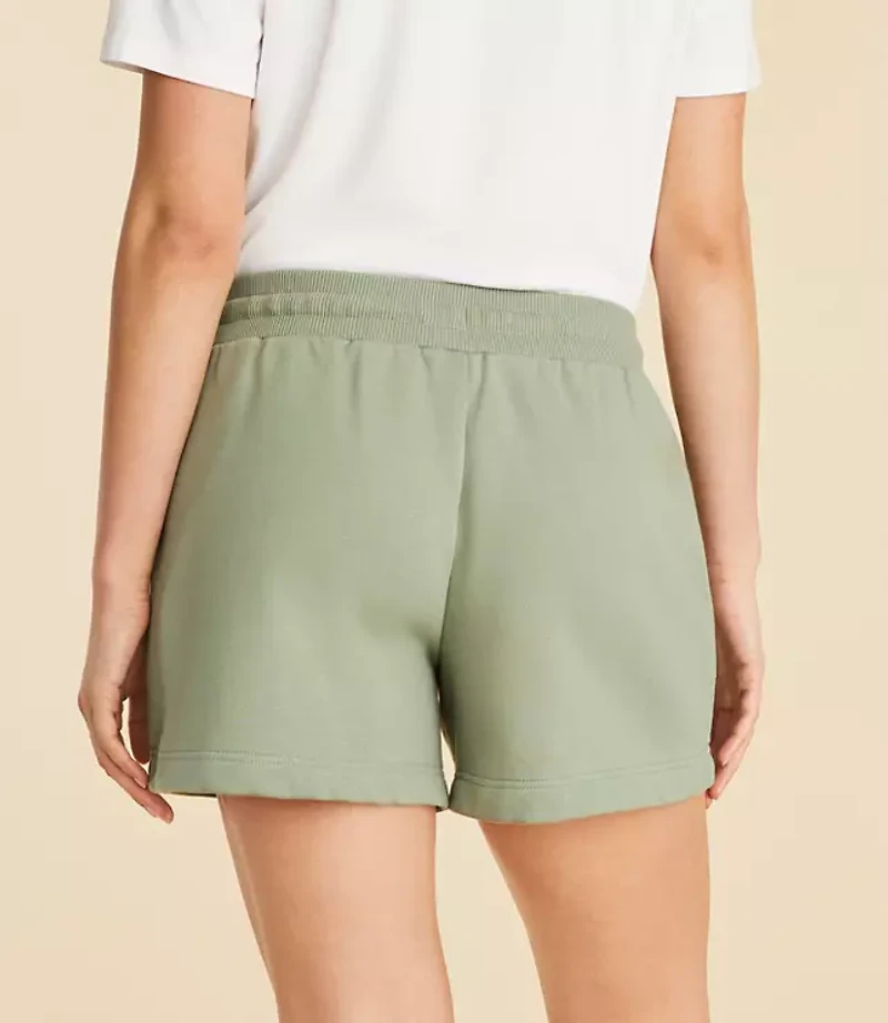 Lou & Grey Fleece Drawstring Shorts