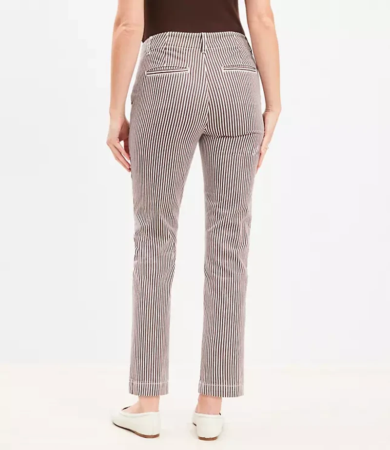 Monroe Slim Chino Pants Stripe