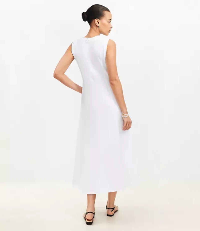 Seamed Midi Dress