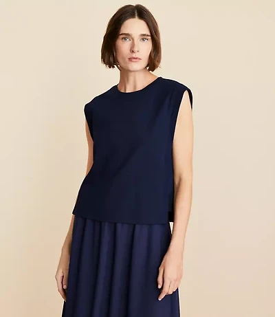 Lou & Grey Modern Jersey Muscle Tank Top