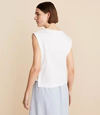 Lou & Grey Modern Jersey Muscle Tank Top