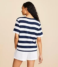 Lou & Grey Striped Softened Tee