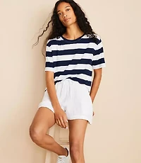 Lou & Grey Striped Softened Tee