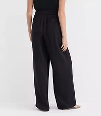 LOFT Beach Triple Cloth Wide Leg Pants