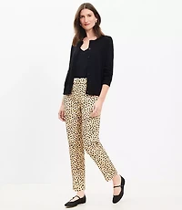 Riviera Slim Pants in Cheetah Print