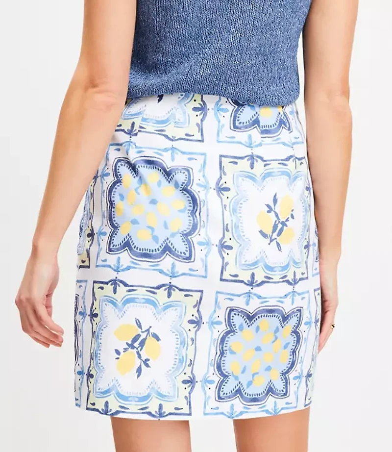 Lemon Mini Skirt