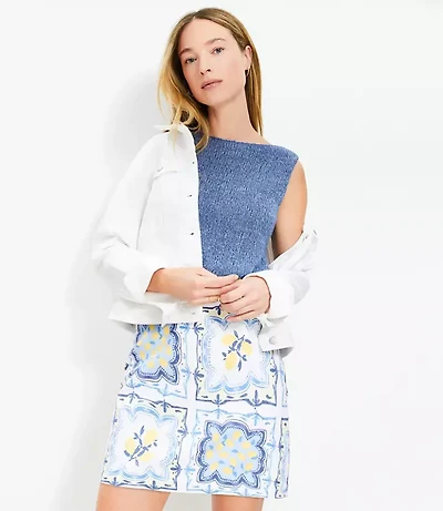 Lemon Mini Skirt