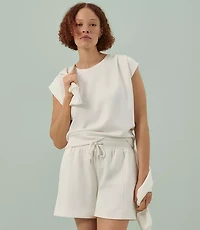 Lou & Grey Scubasoft Pleated Muscle Tee