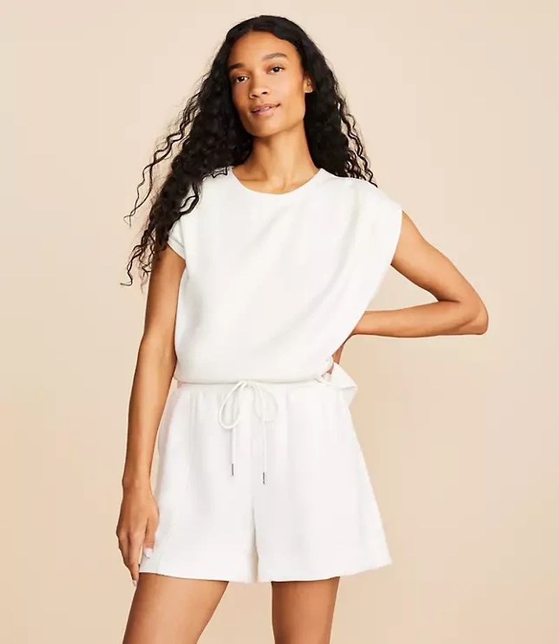 Lou & Grey Scubasoft Pleated Muscle Tee