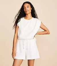 Lou & Grey Scubasoft Pleated Muscle Tee