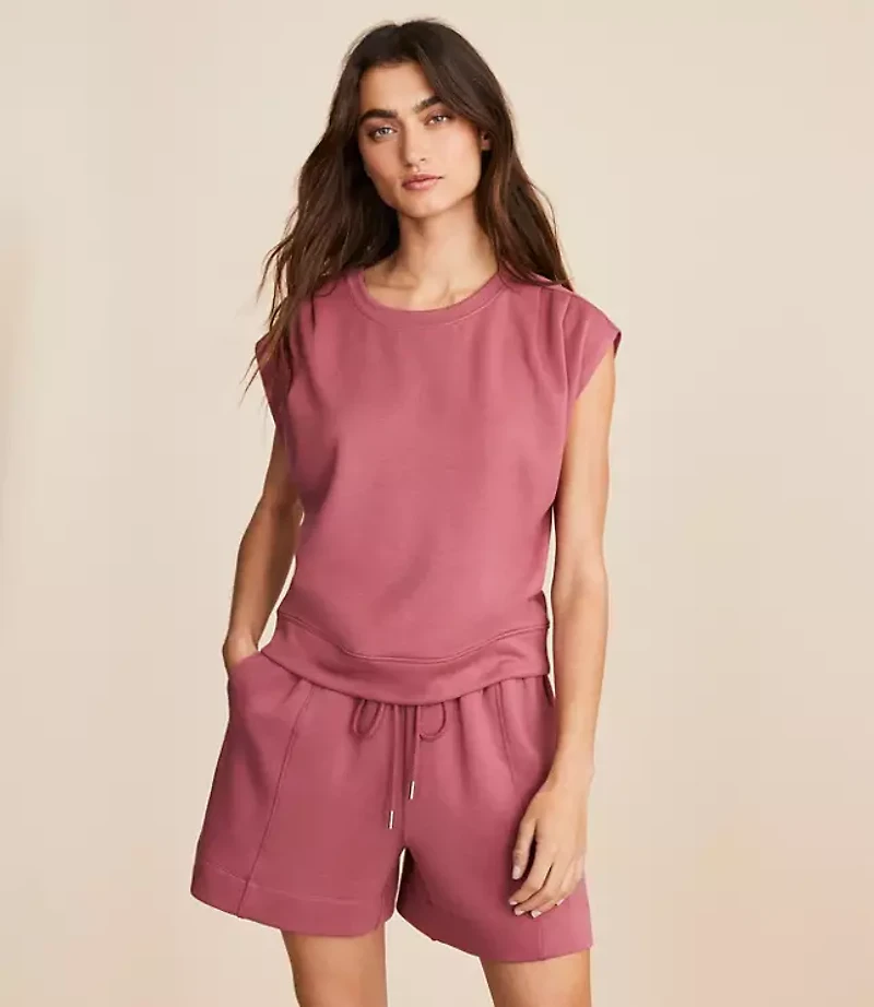 Lou & Grey Scubasoft Pleated Muscle Tee