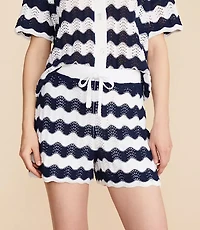 Lou & Grey Wavy Pointelle Shorts