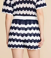 Lou & Grey Wavy Pointelle Shorts