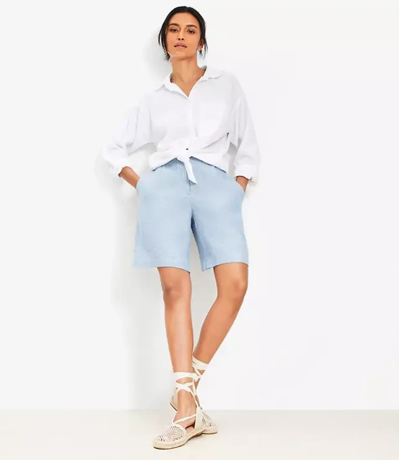 Bermuda Shorts Linen