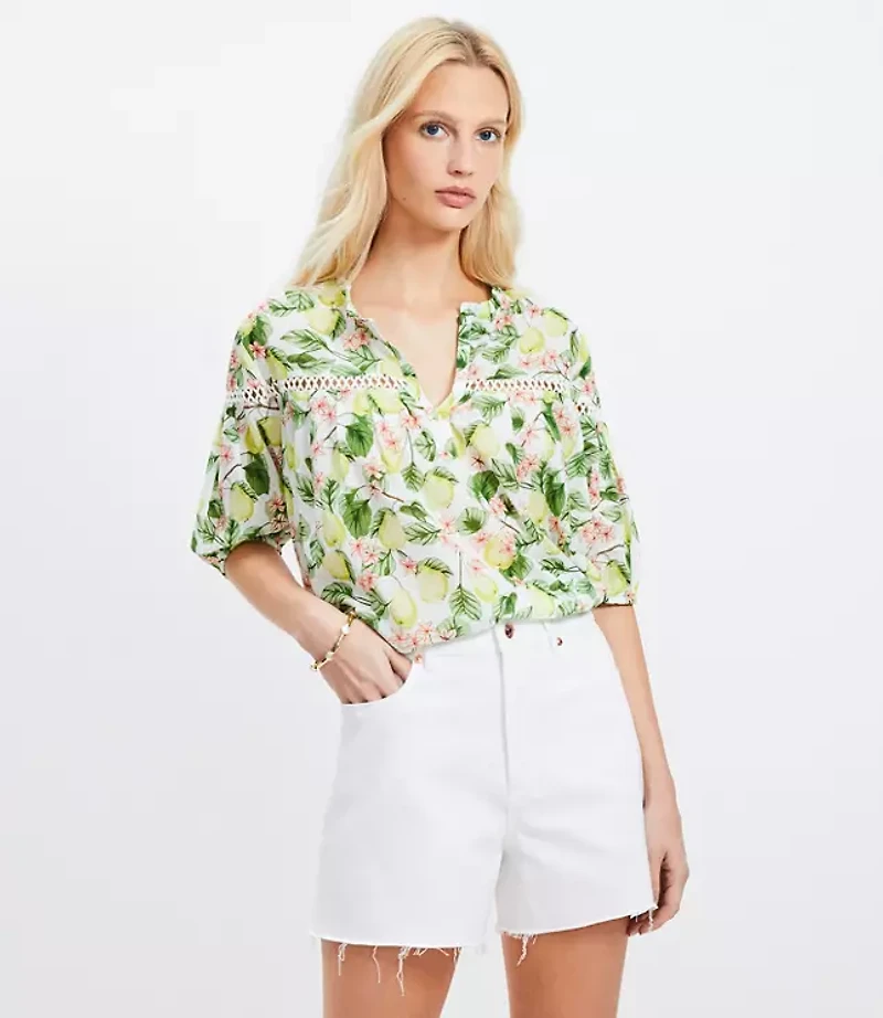 Blossom Henley Blouse