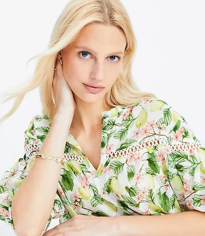 Blossom Henley Blouse