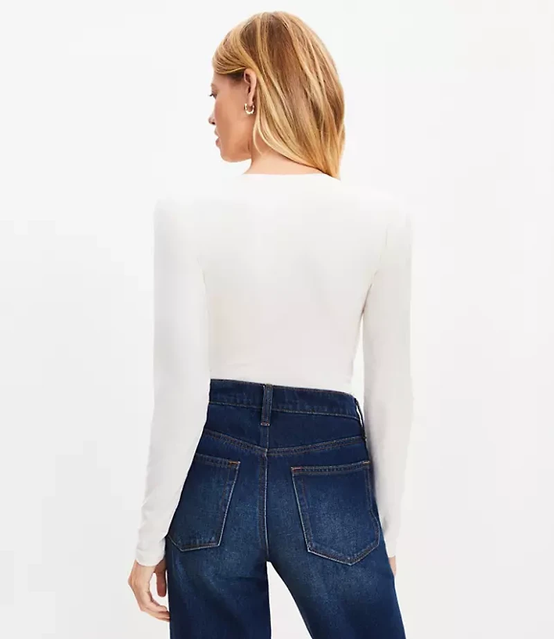 Petite Wrap Bodysuit