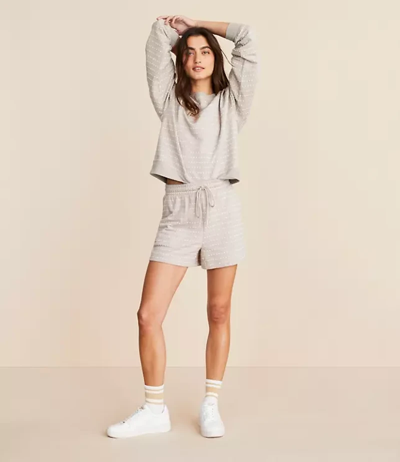 Lou & Grey Dotted Jacquard Shorts