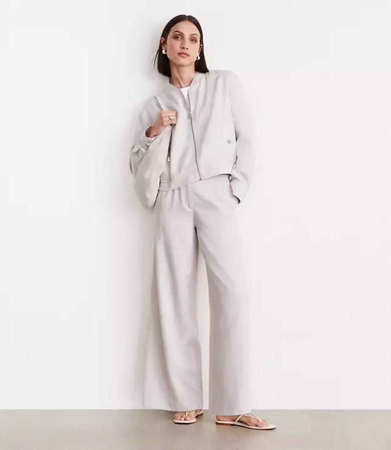 LOFT Versa Pure Spun Bomber Jacket