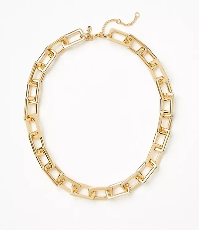Refined Chain Link Necklace