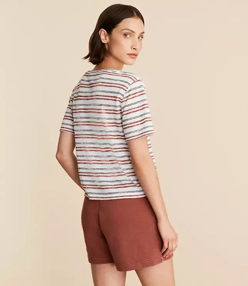 Lou & Grey Striped Softened Tee