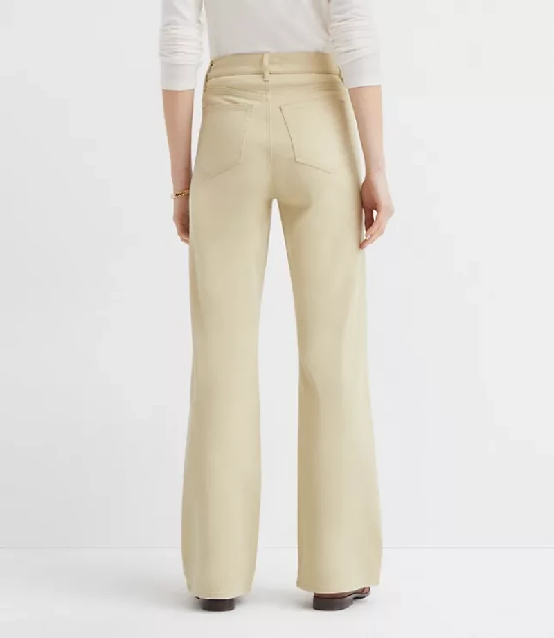 High Rise Relaxed Flare Pants