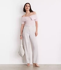 LOFT Versa Foldover Off The Shoulder Sweater