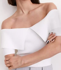 LOFT Versa Foldover Off The Shoulder Sweater