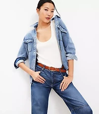 Petite Pointelle Perfect Ribbed Scoop Neck Tank Top