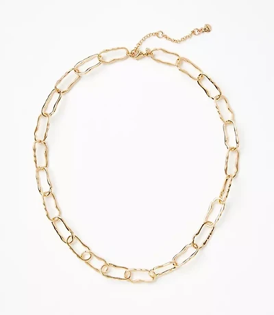 Molded Chain Link Necklace
