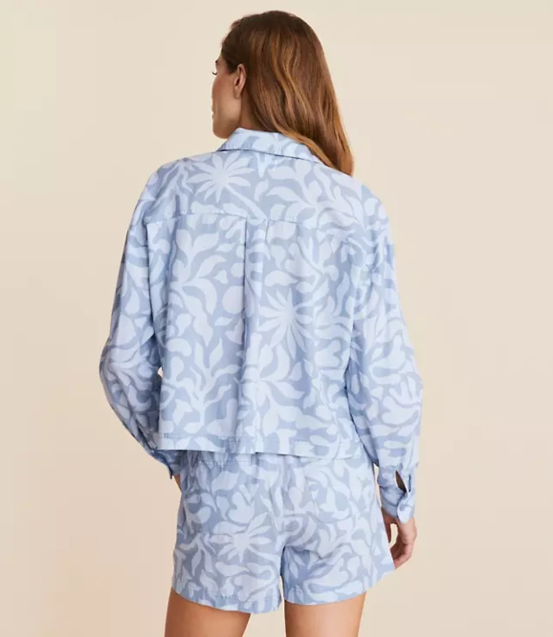 Lou & Grey Jungle Linen Cotton Popover